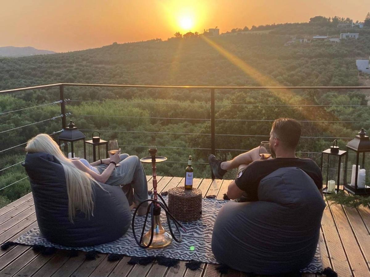 Private Pool Villa Ggki Skepasti Kültér fotó