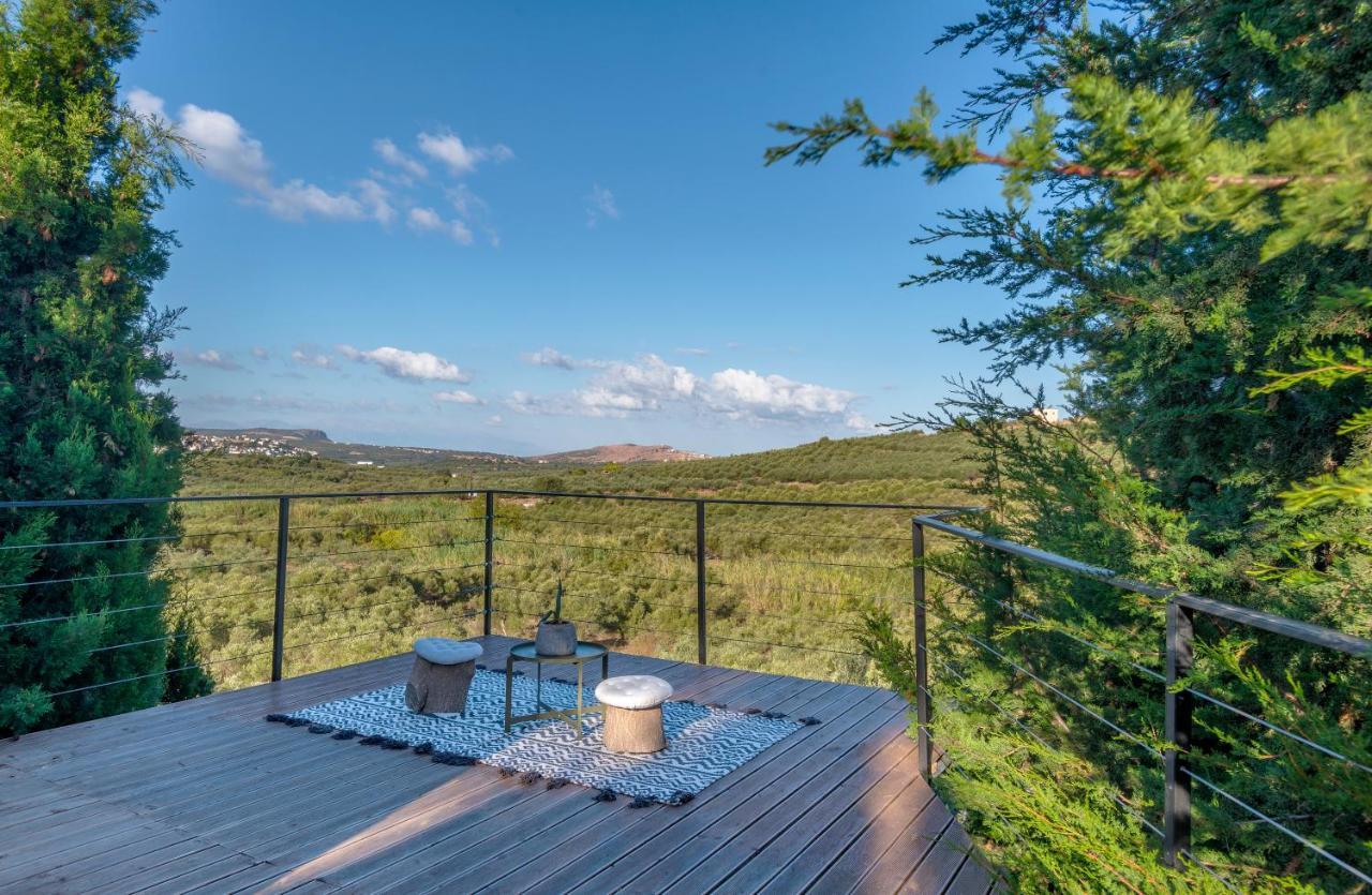 Private Pool Villa Ggki Skepasti Kültér fotó