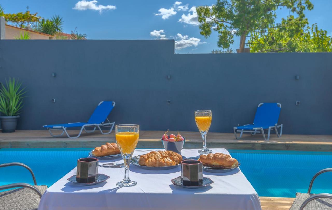 Private Pool Villa Ggki Skepasti Kültér fotó