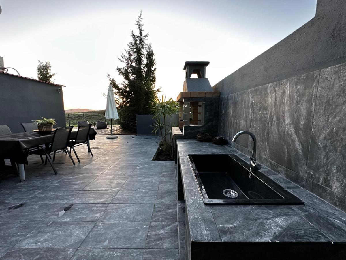 Private Pool Villa Ggki Skepasti Kültér fotó
